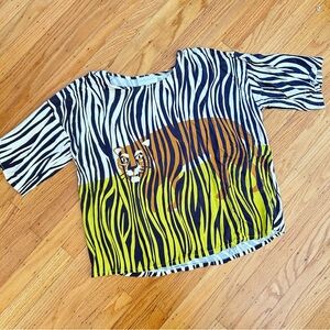 Corey Lynn Calter Tiger Blouse